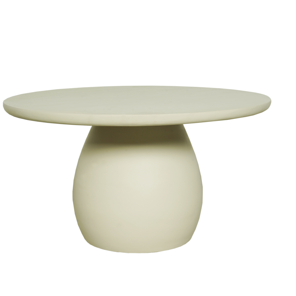 Couchtisch Enzo Walnuss – Massives Mangoholz, rundes Design mit 3 Beinen, 37x37x41 cm