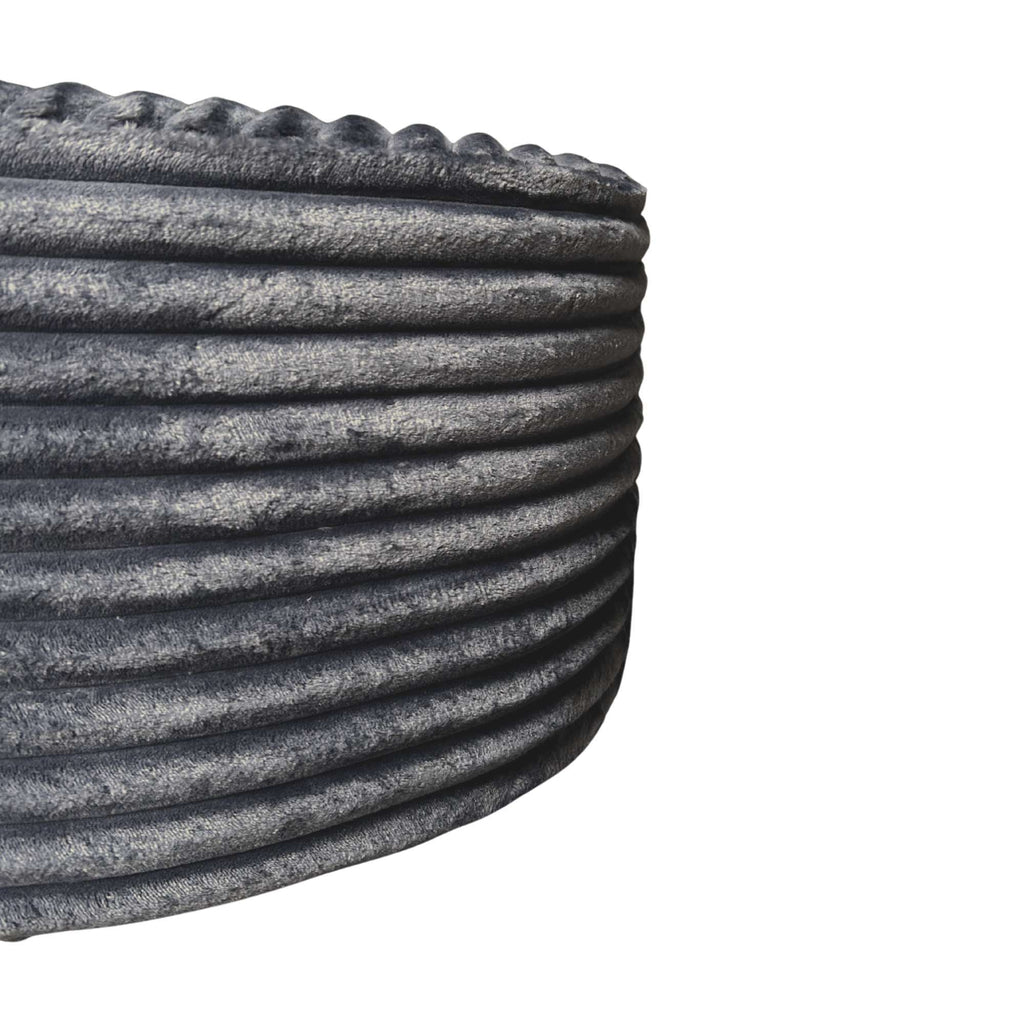 MeinLieblingsplatz Runder Hocker Ø60 cm – vielseitiger Hocker & Fußhocker in elegantem Design