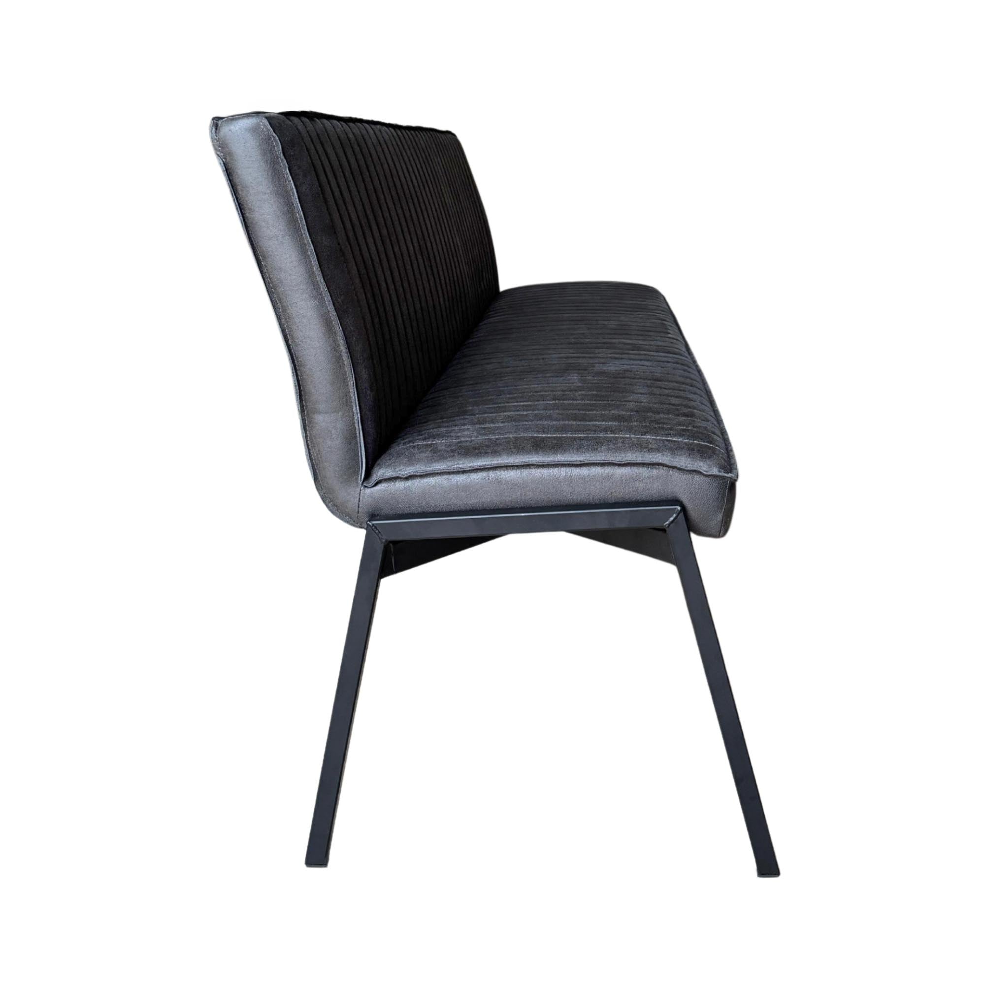 Esszimmerbank Molly Bull | 185 cm | Anthrazit