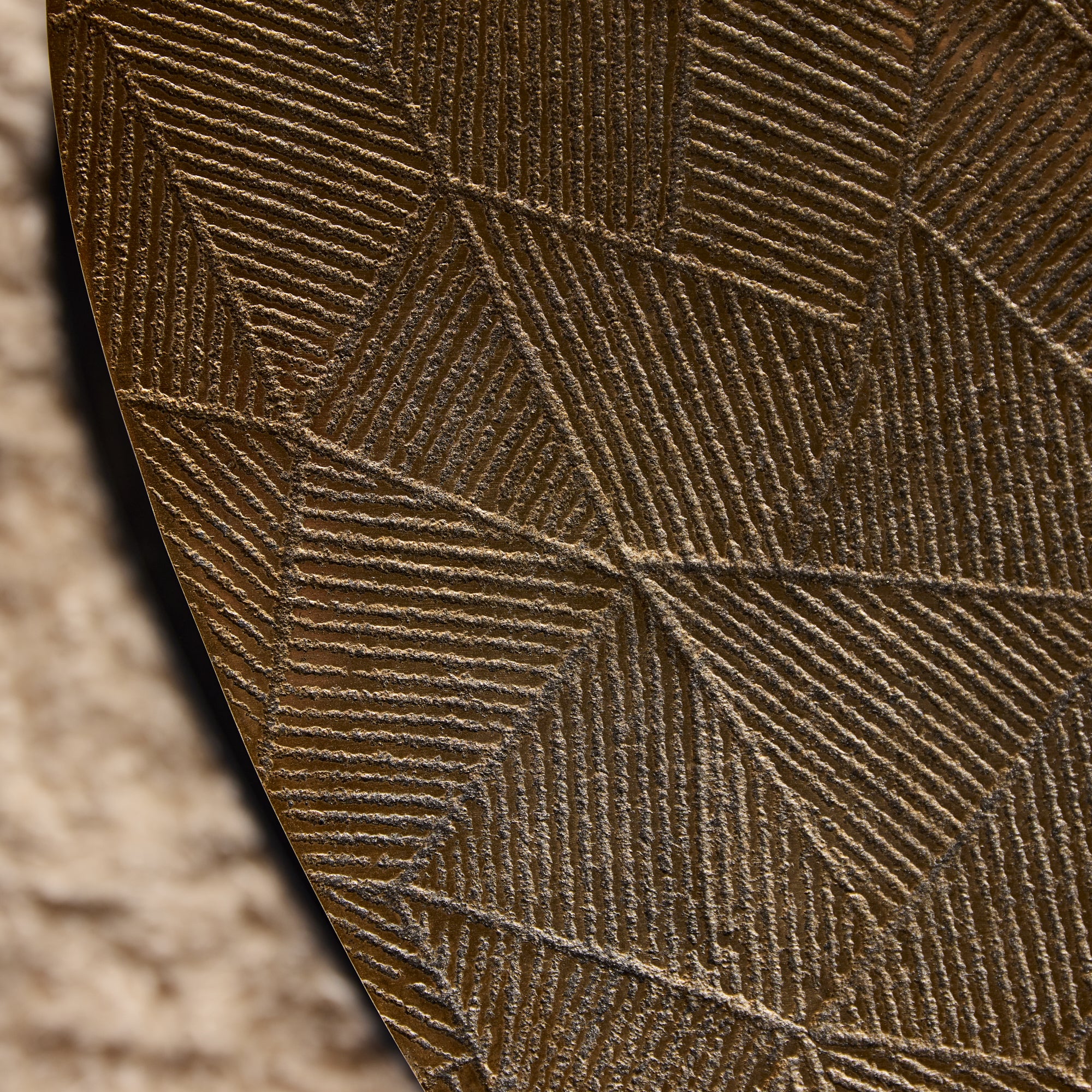 Couchtisch-Set Fontain – 2 organische Tische aus Aluminium mit modernem Metallgestell, 90 x 65 x 50 cm & 70 x 55 x 40 cm