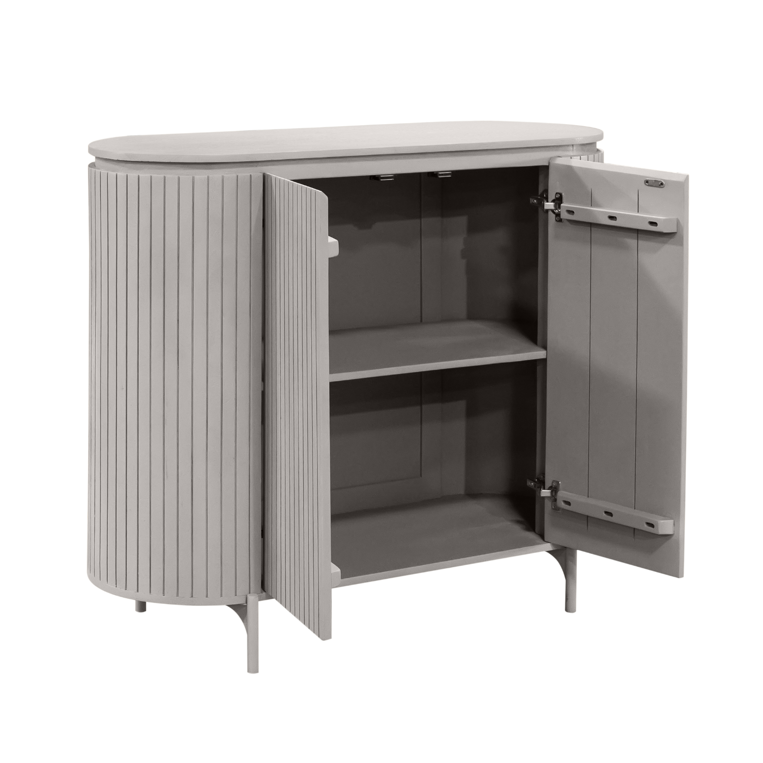 Highboard Schrank Sole | 115 cm | Taupe