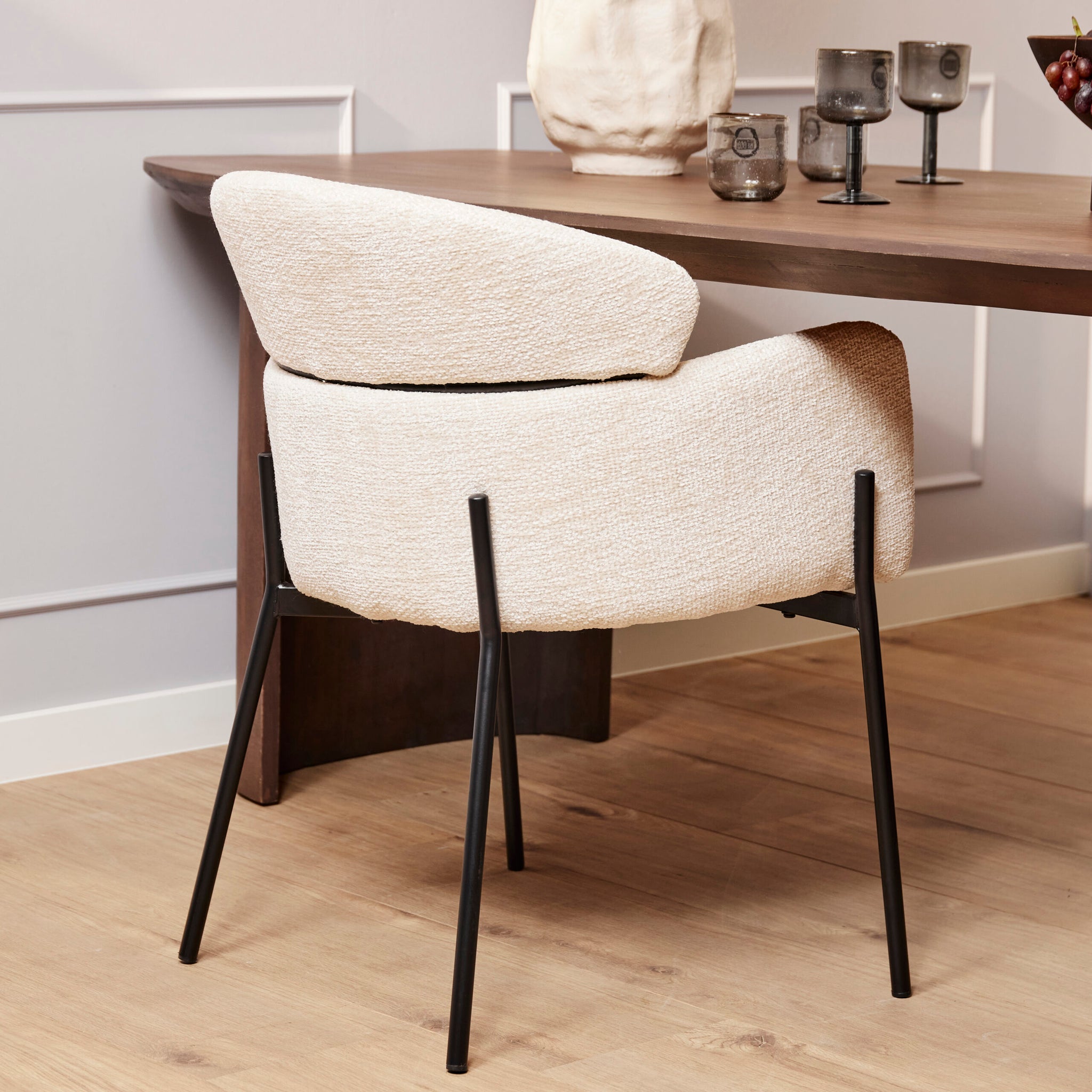 Esszimmerstuhl Otis | Off-White (2er-Set)