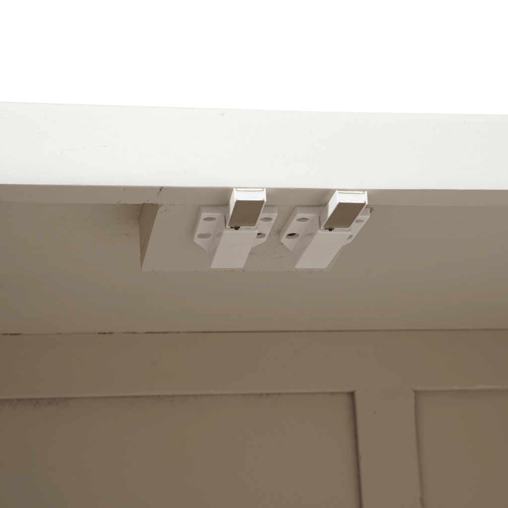 Sideboard Bali Sand 200x45x80 cm – modernes Mangoholz mit 4 Türen & Push-to-Open-System