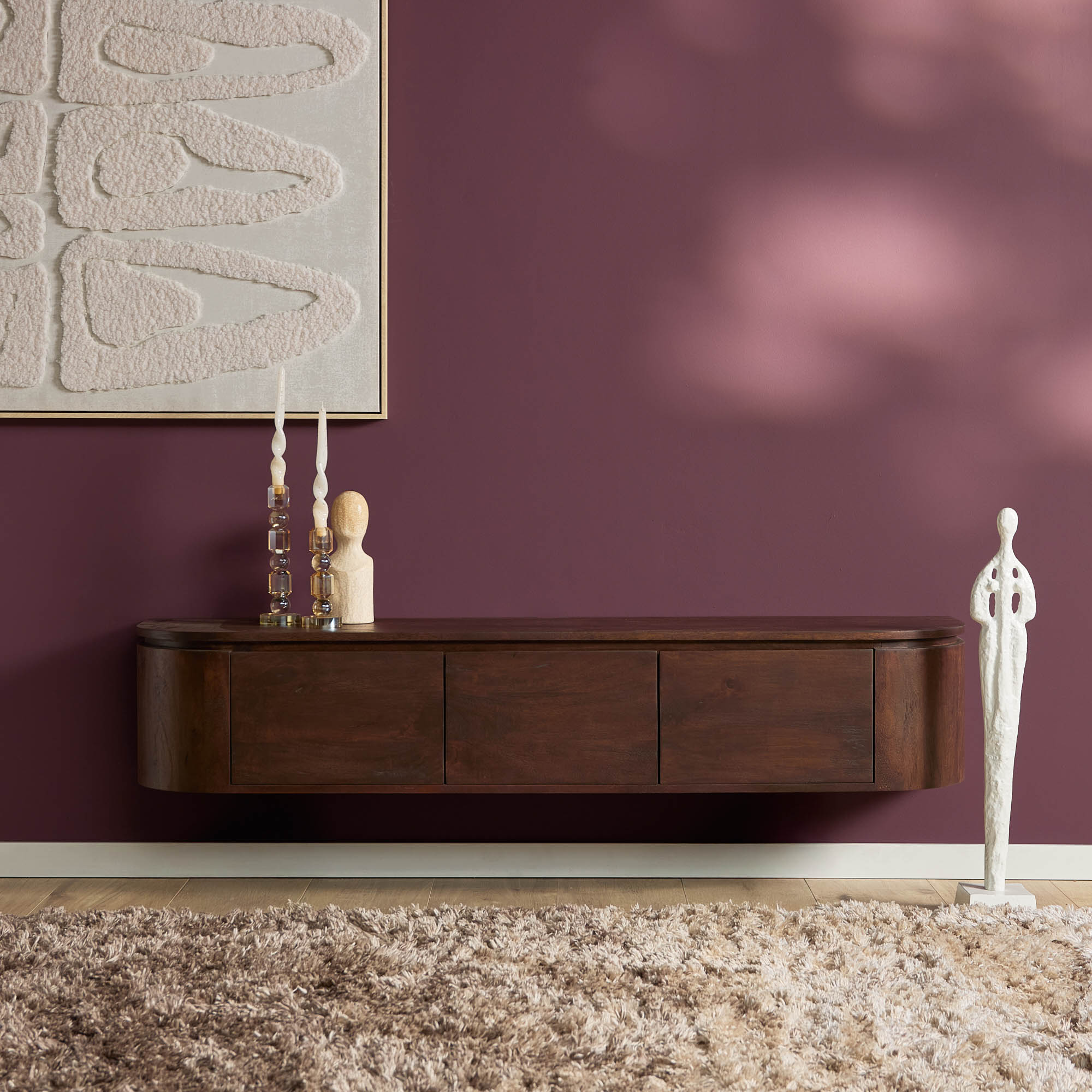 TV-Möbel Excellent Braun | 160 cm