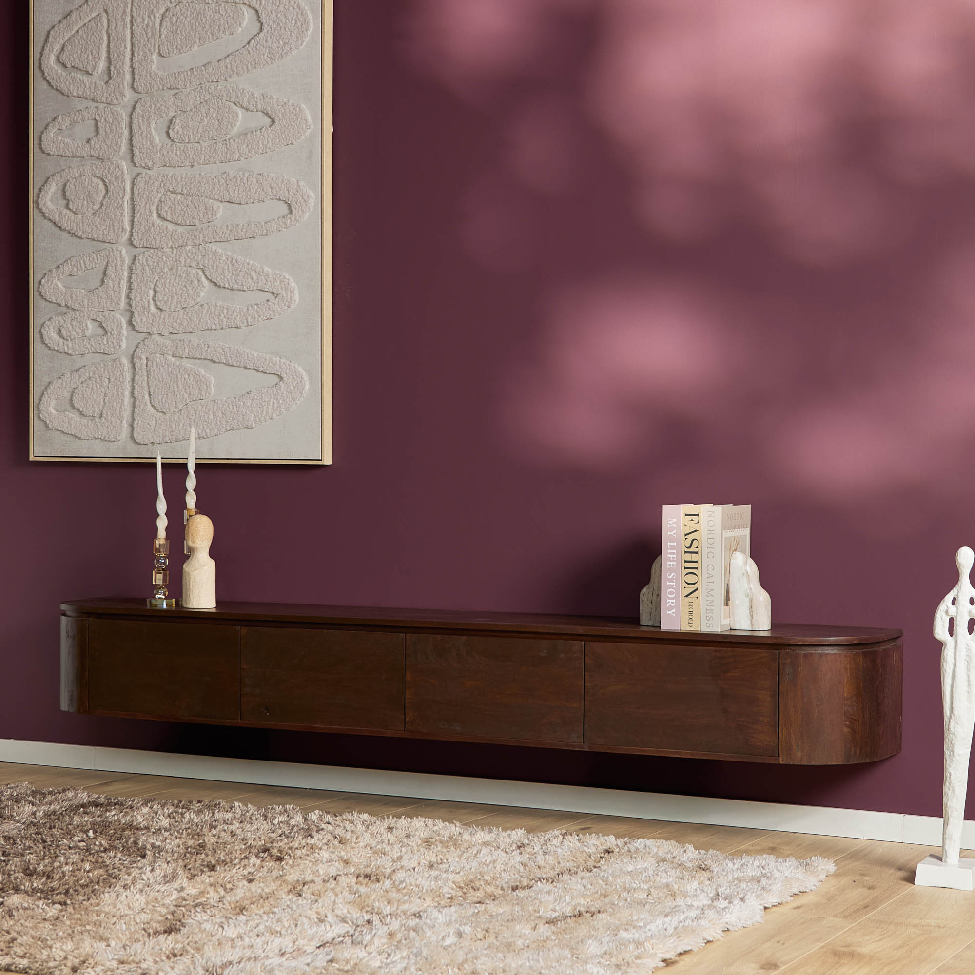 TV-Möbel Excellent Braun | 240 cm