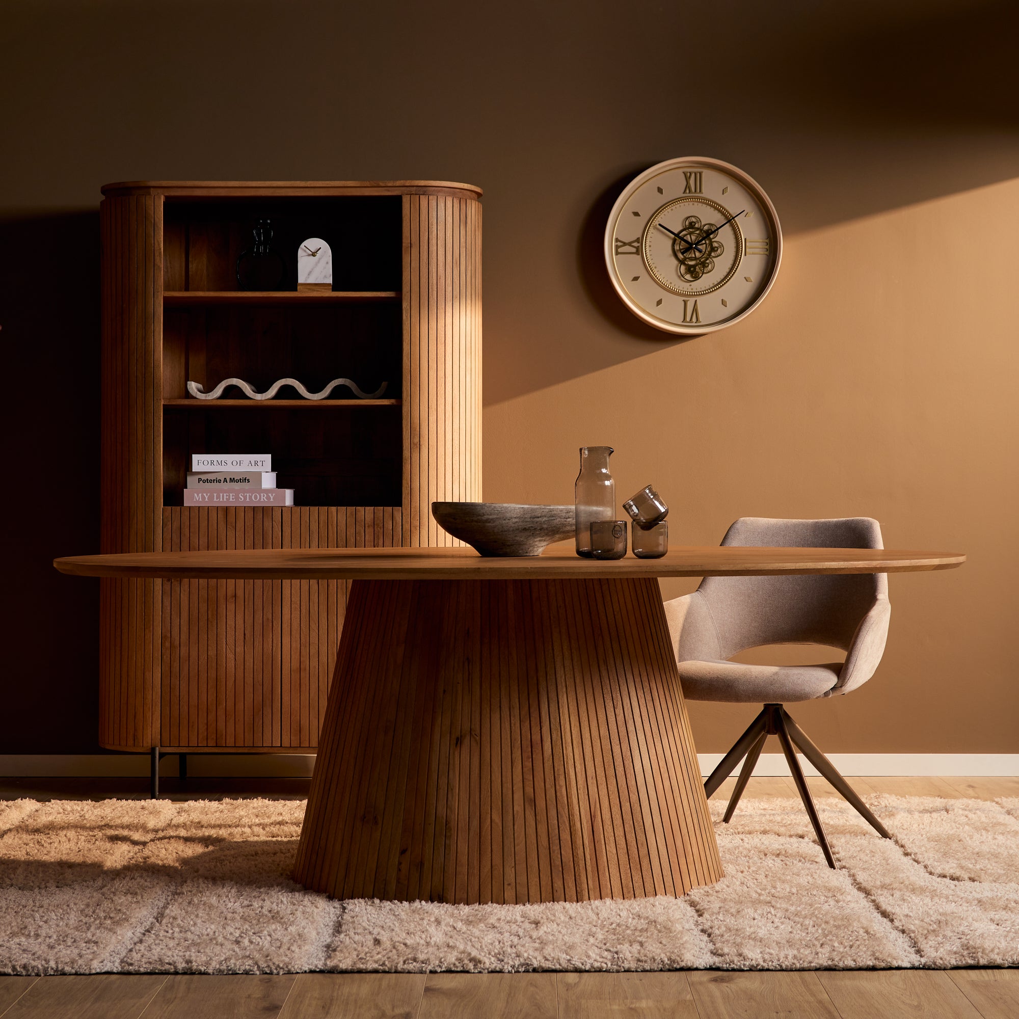 Esstisch Sole | 240 cm | Natur | Oval