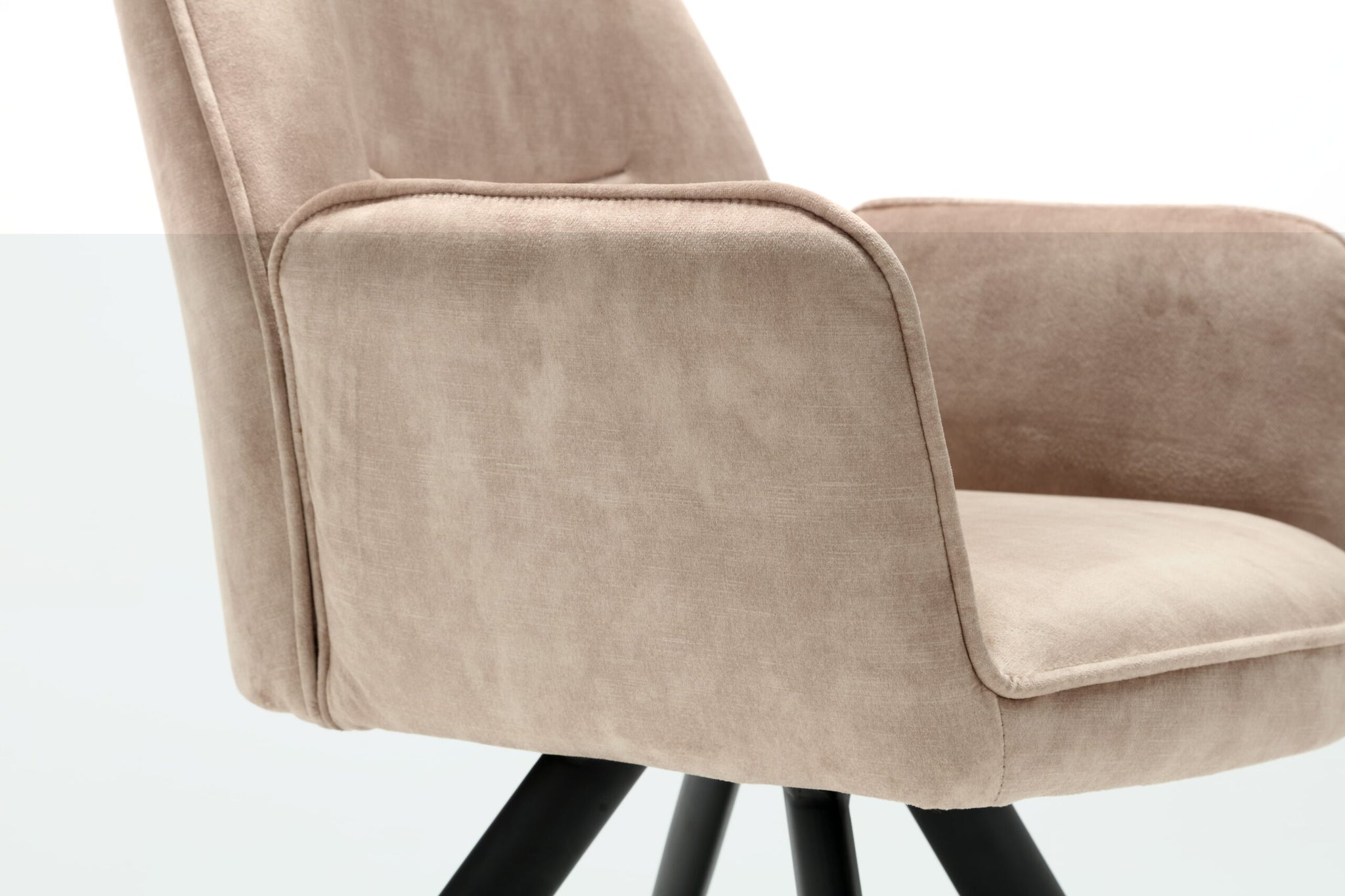 Esszimmerstuhl Oli| Beige (2er-Set)