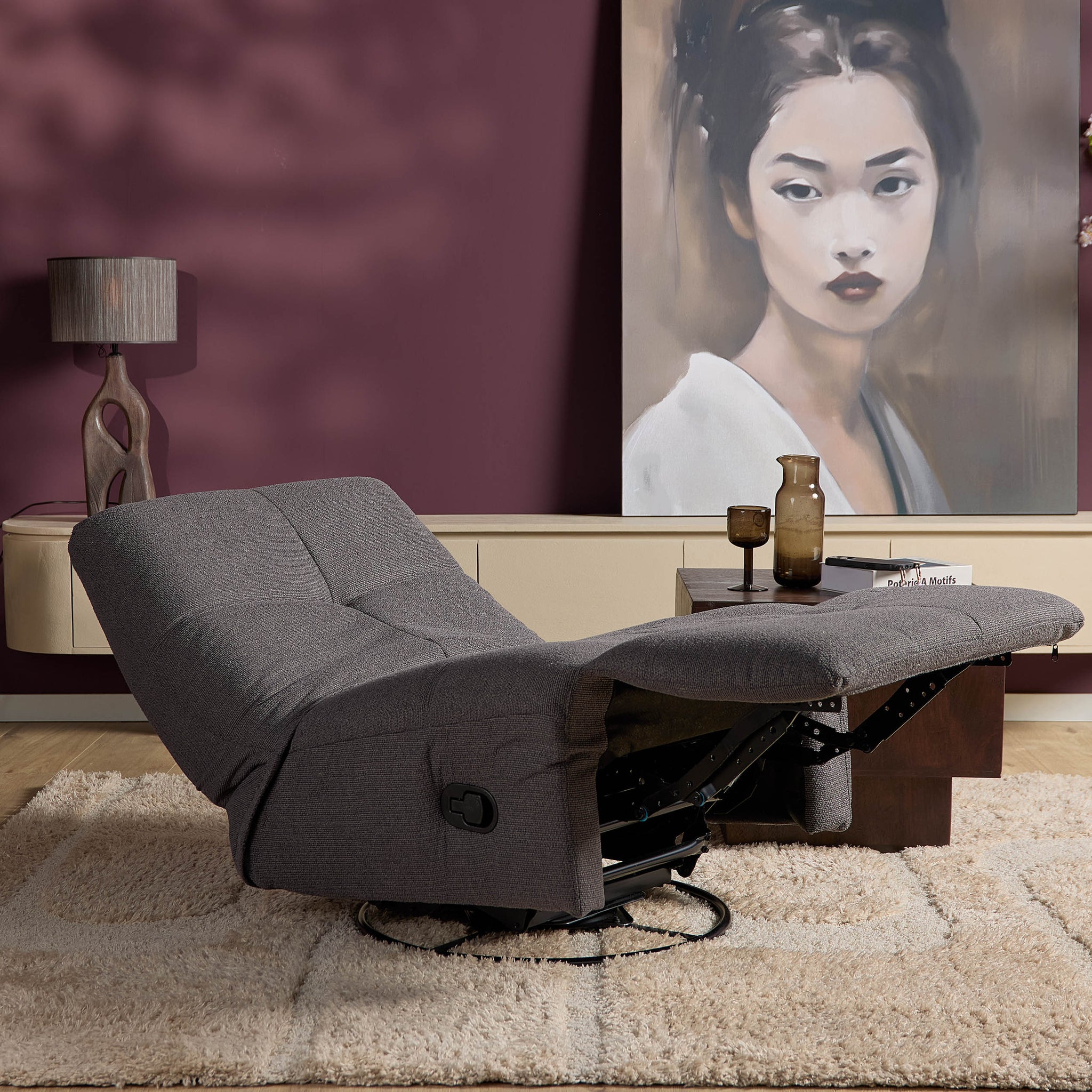 Relaxsessel Lazy | Dunkelgrau